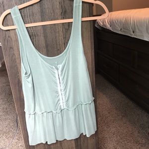 Peplum Tank